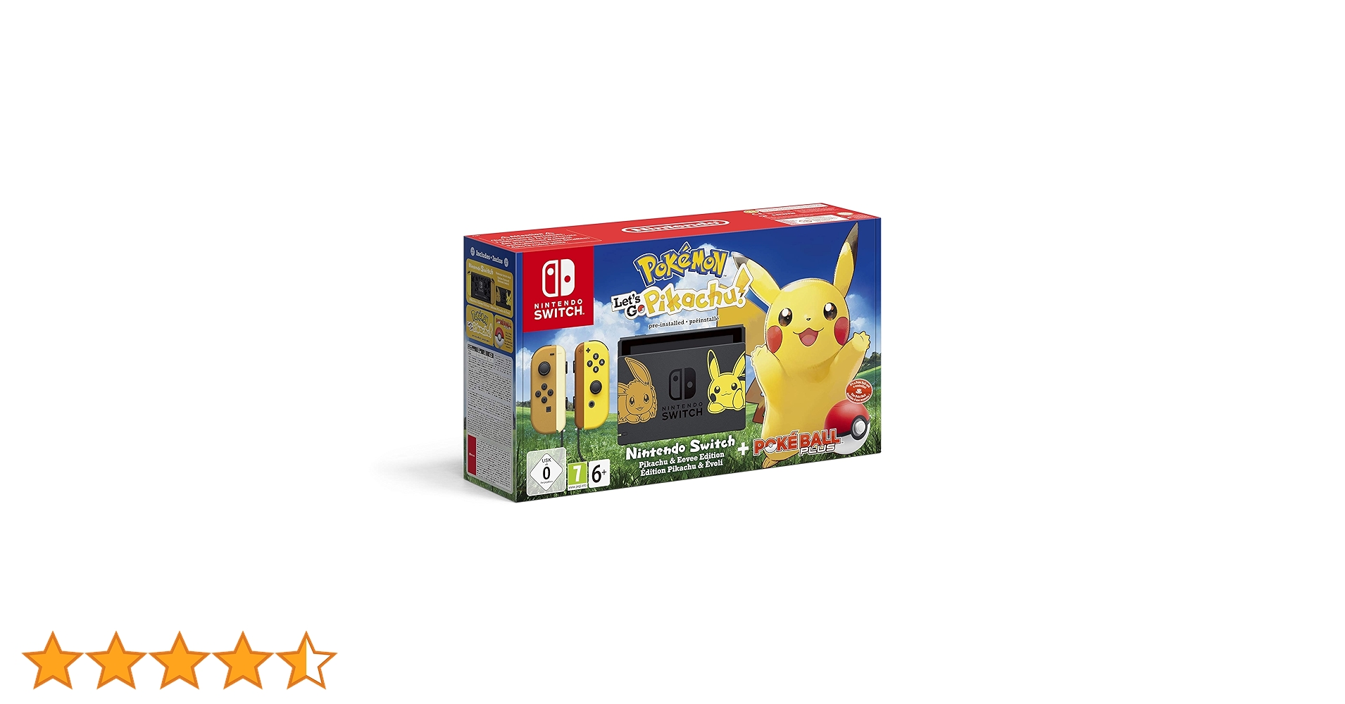 Nintendo Switch Pikachu ピカチュウ・イーブイエディション Nintendo Switch Pikachu & Eevee Edition + Pokémon: Let's Go